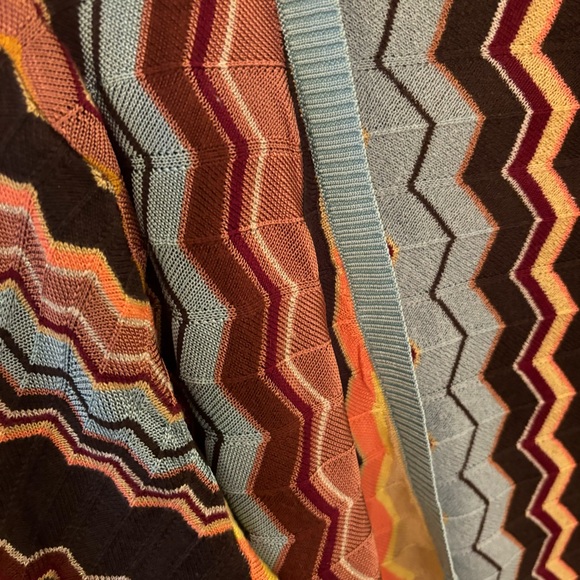 Missoni for Target 20th Anniversary Collection Zigzag Sweater Dress Set L XL - Picture 3 of 6